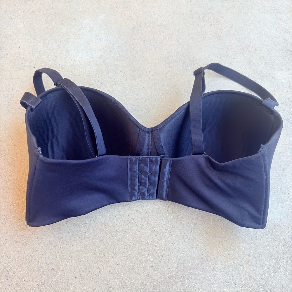 Maidenform Pure Comfort Women 36DD Multiway Convertible Strapless Bra Black - Picture 2 of 3